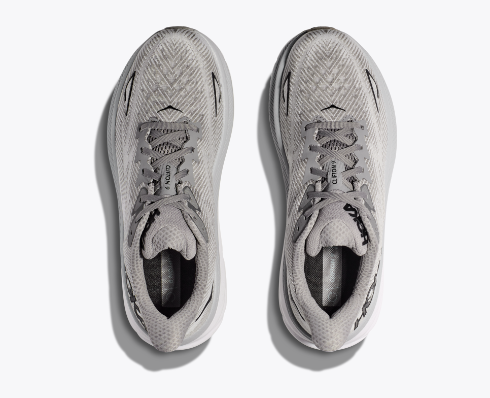 Clifton 9 unisex joggesko – grå