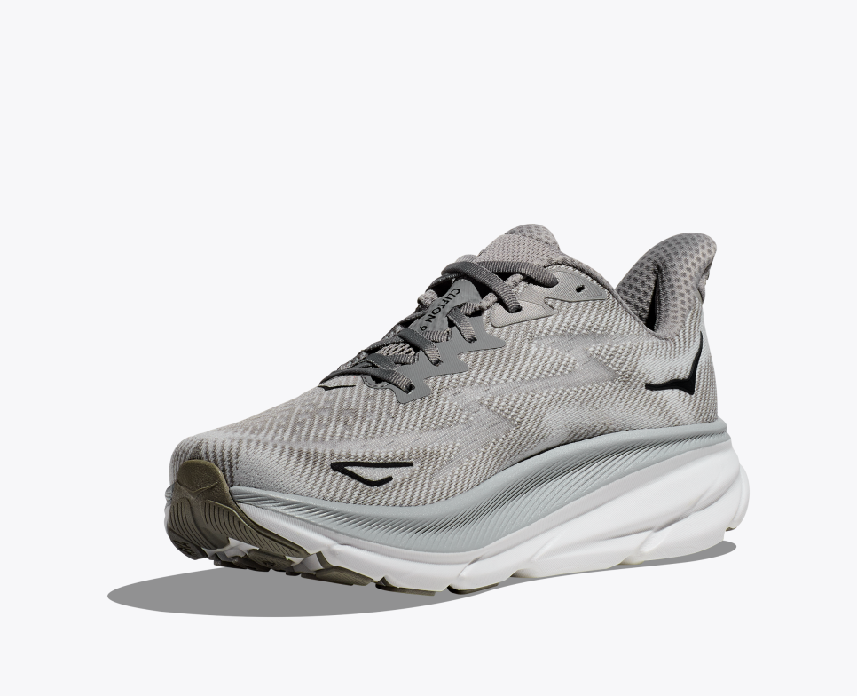 Clifton 9 unisex joggesko – grå